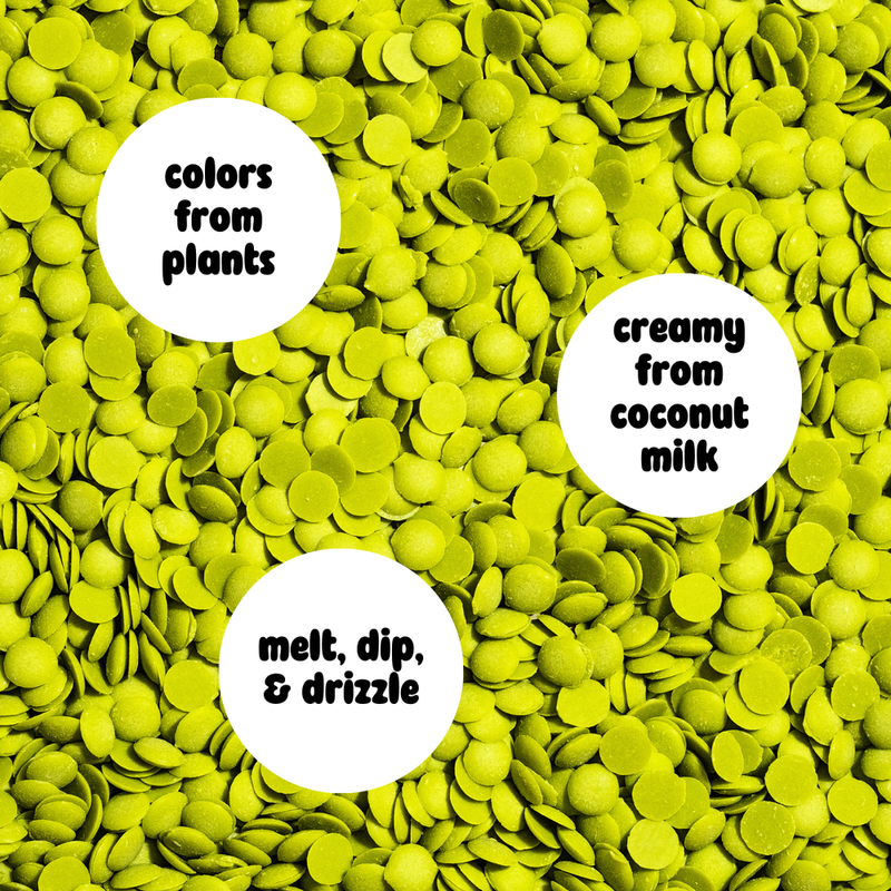 Candy Melts - Green Melting Morsels (Vegan) - 170g