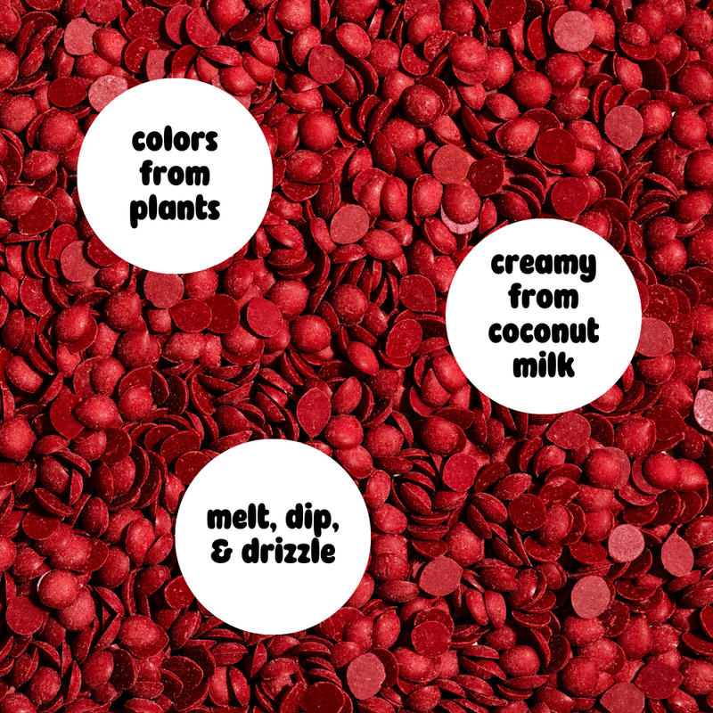 Candy Melts - Red Melting Morsels (Vegan) - 170g