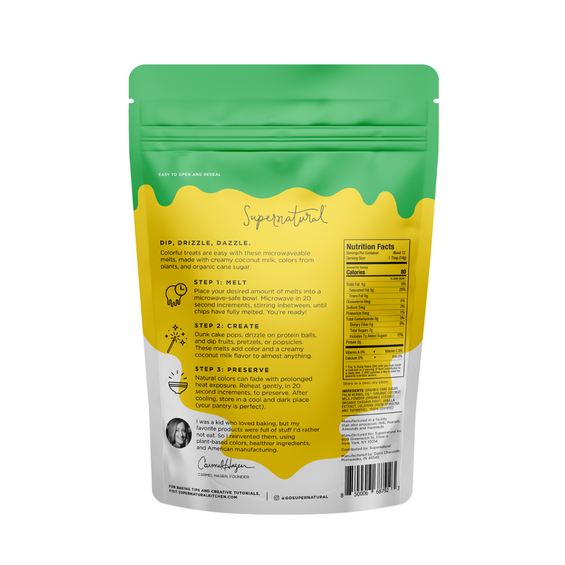 Candy Melts - Green Melting Morsels (Vegan) - 170g
