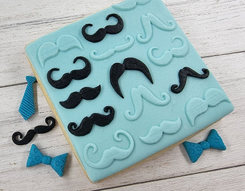 Debosser - Moustaches (Father's Day Embosser)