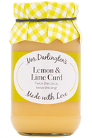 Lime Curd - Mrs Darlington's Legendary Lemon & Lime Curd 320g