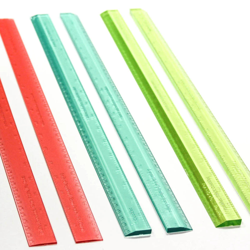 Tools - Pastry Rulers / Rolling Guides 6pc Set