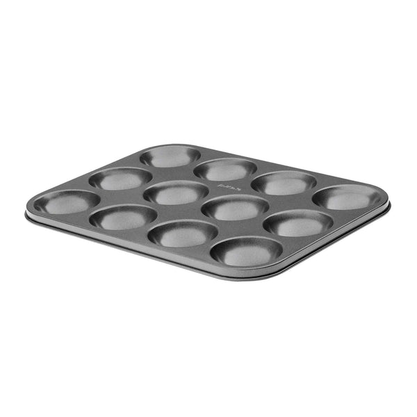 Bakeware -Patty Pan - 12 cup - Platinum Non stick