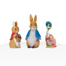 Cake Topper Set - Peter Rabbit, Jemima & Flopsy ™ Luxury Resin Cake Topper Collectible Figurine Set