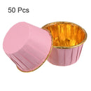 Cupcake Cases - Cupcake Baking Cups / Liners 50 PK - Pink