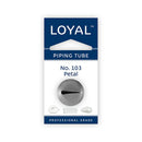 No 103  Petal Piping Tip - Loyal