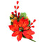 Gumpaste Flower Spray - Poinsettia (Christmas)