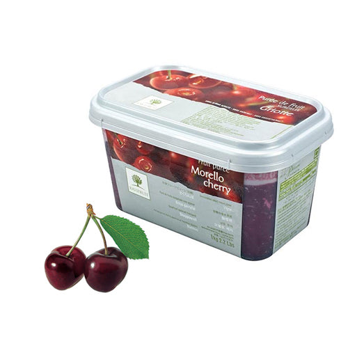 Coulis - Morello Cherry Puree 1kg (FROZEN) - Ravifruit