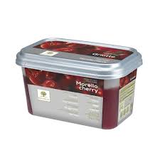 Coulis - Morello Cherry Puree 1kg (FROZEN) - Ravifruit