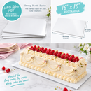 Rectangle MDF Cake Boards