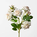 Floristry - Rose Spray in Cream - Artificial Flowers