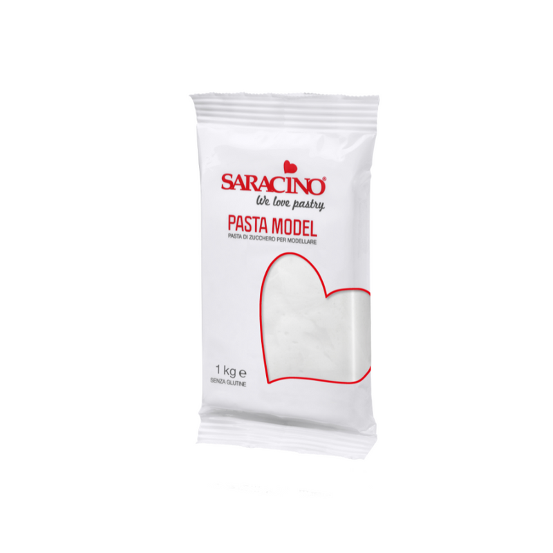 Modelling Paste - White - 1kg Saracino