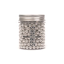 Sprinkles - Shiny Silver Sugar Pearls / Cachous 75g - 6mm