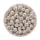Sprinkles - Shiny Silver Sugar Pearls / Cachous 75g - 6mm