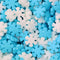 Sprinkle Mix - Blue & White Snowflakes 100g