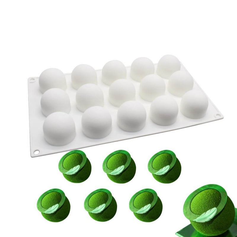 Silicone Dessert Mould - Sphere 4cm (Medium)