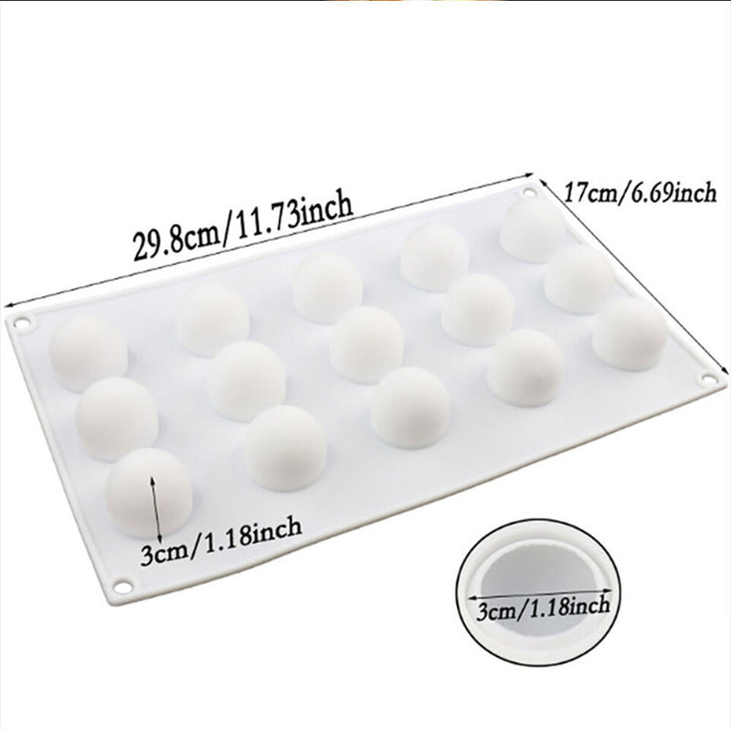 Silicone Dessert Mould - Sphere 3.1 (Small)