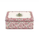 Cookie / Biscuit Storage Tin - Spode Christmas Tree Yuletide