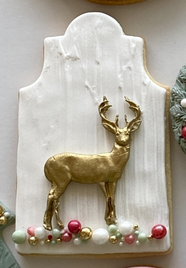 Silicone Mould - Stag Deer (Christmas)