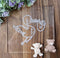 Debosser - Stork (Line Art) Baby Shower Cookie / Fondant Embosser