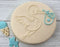 Debosser - Stork (Line Art) Baby Shower Cookie / Fondant Embosser