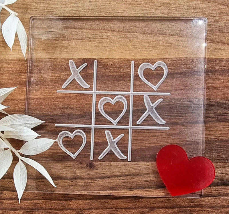 Debosser - Tic Tac Toe (Valentine's Cookie / Fondant Embosser)