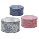 Cake Storage Tin - William Morris's Marigold Round Tin (Blue) - Small