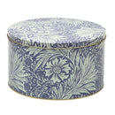 Cake Storage Tin - William Morris's Marigold Round Tin (Dove Blue / Mint) - Large