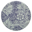 Cake Storage Tin - William Morris's Marigold Round Tin (Dove Blue / Mint) - Large