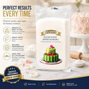White RTR Fondant (Sugar Paste) 1kg - Vizyon
