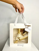 Floristry - Mini Bouquet in a Box - Naturals - Preserved Dried Flowers