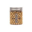 Sprinkles - Shiny Gold Sugar Pearls / Cachous 75g - 6mm