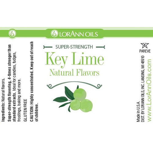 Flavour Oil - Key Lime Super Strength Flavour Oil 29.5ml - LorAnn