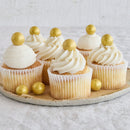 Sugar Decorations - Gold Pearls (Choc Flavoured) 12pk- 36g - Queen