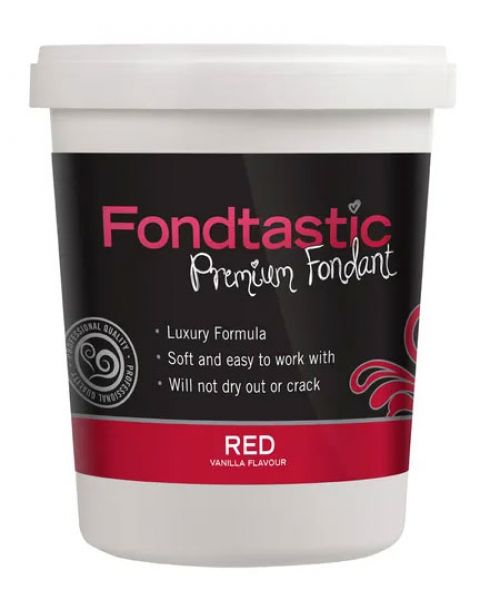 Fondant - Red 908g - Fondtastic