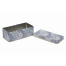 Biscuit Storage Tin - William Morris - Marigold Cookie Tin - Deep Rectangle