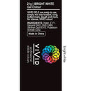 Gel Paste Colour - Bright White 20g - Vivid