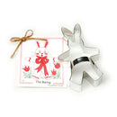 Cookie Cutter - Stand Up Bunny with recipe card