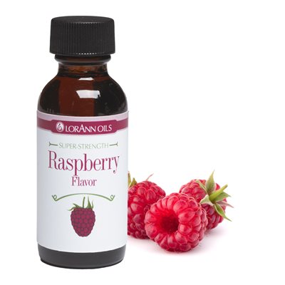 Raspberry Super Strength Flavour Oil 29.5ml - LorAnn