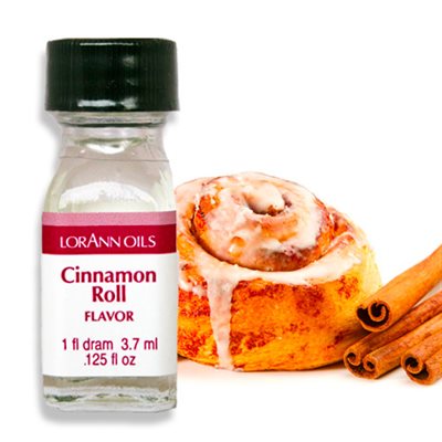 Cinnamon Roll Flavour Oil 3.7ml - LorAnn