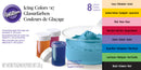 Wilton - 8pc Icing Colour Set