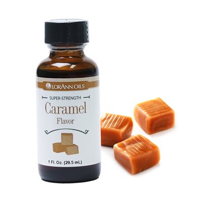 Caramel Super Strength Flavour Oil 29.5ml - LorAnn