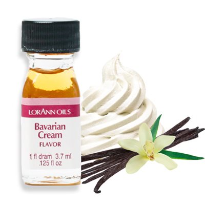 Bavarian Cream (Vanilla) Flavour Oil 3.7ml - LorAnn