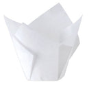 Muffin Tulip / Cafe Wrappers: White mini 250pk