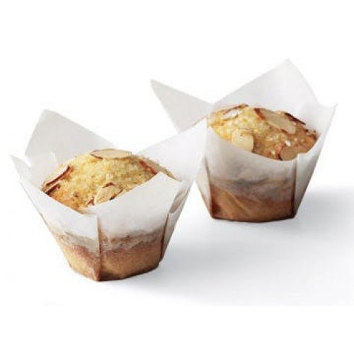 Muffin Tulip / Cafe Wrappers: White mini 250pk