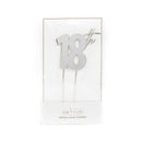 Cake Toppers - 18th - Silver Plated Metal