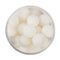 Sprinkles - Cachous / Sugar Pearls - Matt White 10mm (85g)