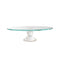 Cake Stand - Crystal Glass Round Cake Pedestal - 14 inch