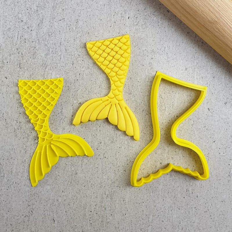 Embosser & Cutter Set - Mermaid Tail