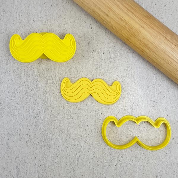 Embosser & Cutter Set - Moustache V2